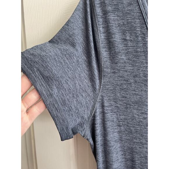 VUORI Azure Heather Drawstring Jogger All Day Jumpsuit - Picture 6 of 12